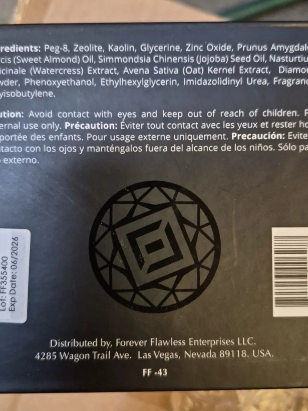 Forever Flawless Black Diamond Age-Defying Thermal Mask - Black